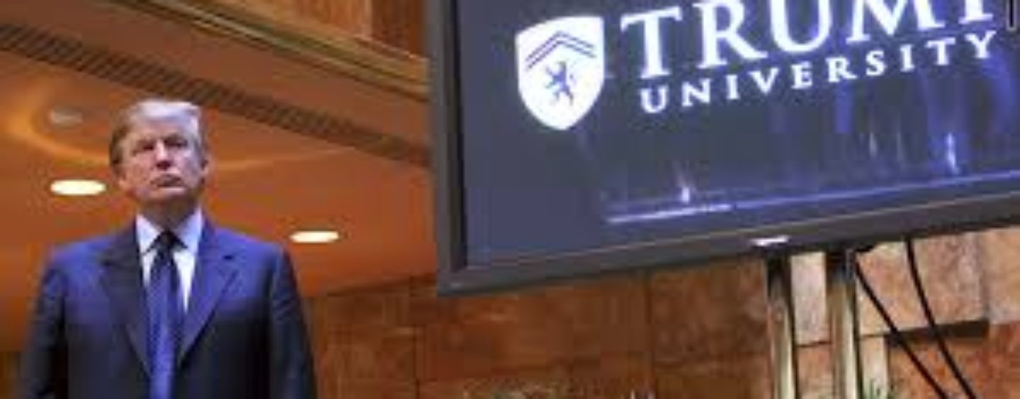 Ex-Students of Trump University Say It Was a Money-Sucking Scam