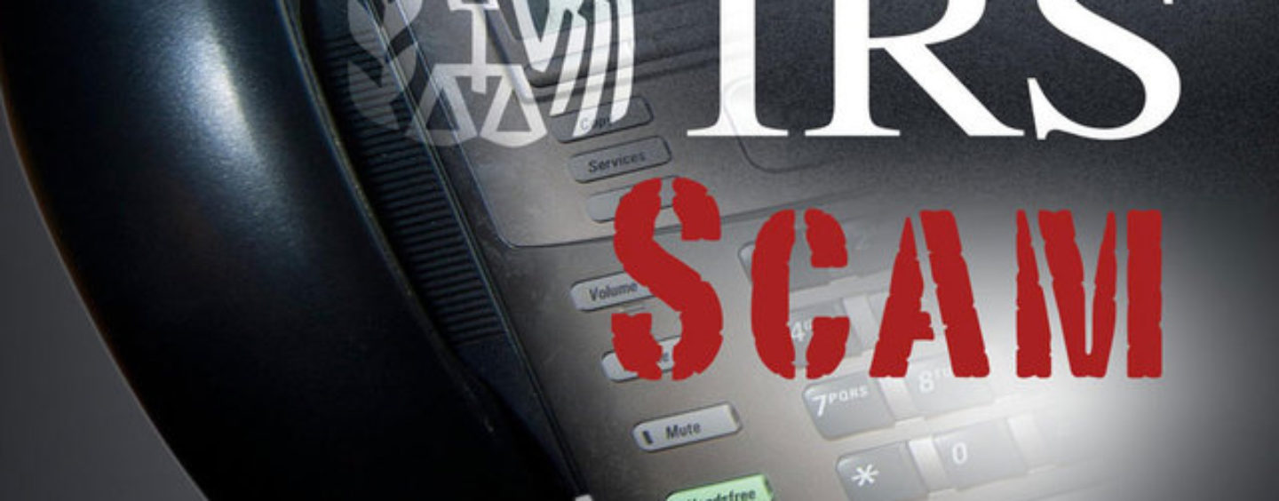 Scammers strike again posing as the IRS